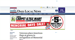 Desktop Screenshot of dailylocal.com